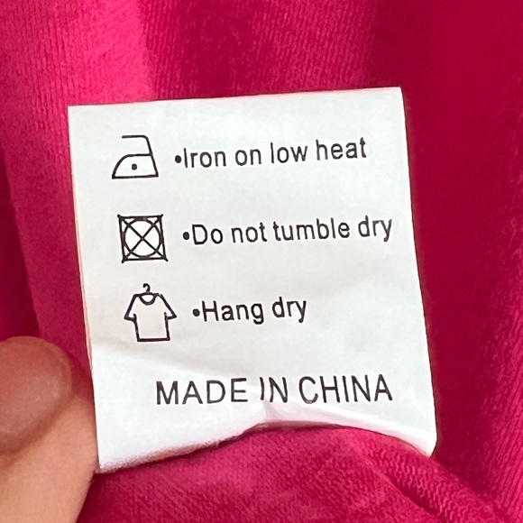 🆕 NWOT Pink Women’s Summer Mini Dress with Pockets – Medium - Picture 9 of 9